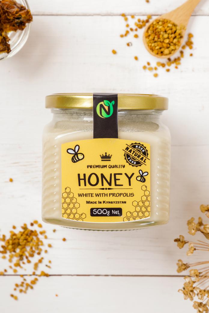 White Honey with Propolis